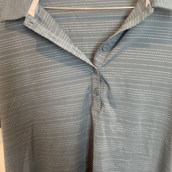 ADIDAS Novelty Microdot Short Sleeve Poloblue med - Picture 8 of 10